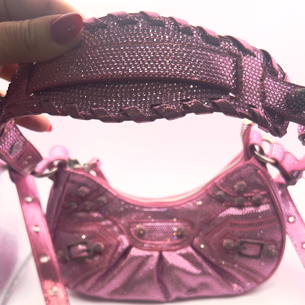 PINK EMBELLISHED BAG - Picture 8 of 8